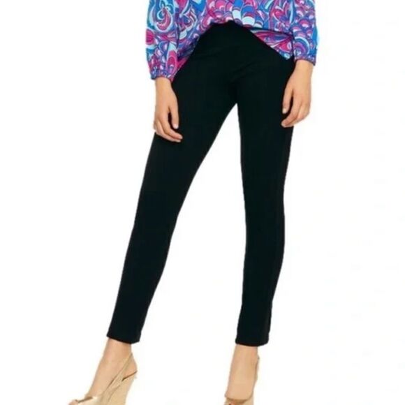 Lilly Pulitzer Women’s Nira Black Travel Pants Size Small - Picture 1 of 6
